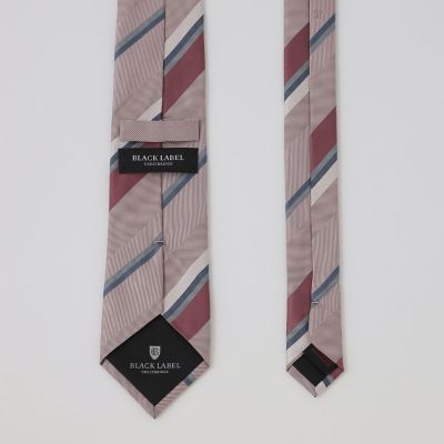 カラーレジメンタルタイ | BLACK LABEL CRESTBRIDGE (Men)/ブラック