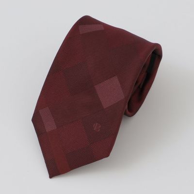 トーナルシャドーブロックチェックタイ | BLACK LABEL CRESTBRIDGE