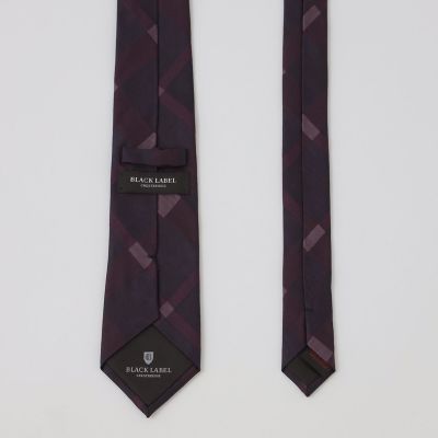 トーナルシャドーブロックチェックタイ | BLACK LABEL CRESTBRIDGE