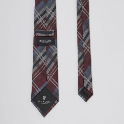 バスケットカラーチェックタイ | BLACK LABEL CRESTBRIDGE (Men