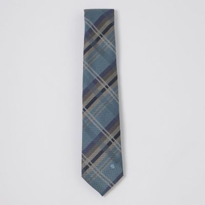 バスケットカラーチェックタイ | BLACK LABEL CRESTBRIDGE (Men