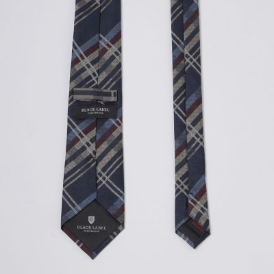 バスケットカラーチェックタイ | BLACK LABEL CRESTBRIDGE (Men