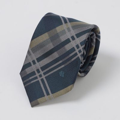 バスケットカラーチェックタイ | BLACK LABEL CRESTBRIDGE (Men