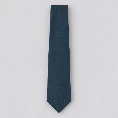 一部店舗限定】バイカラークレストブリッジチェックベアタイ | BLACK