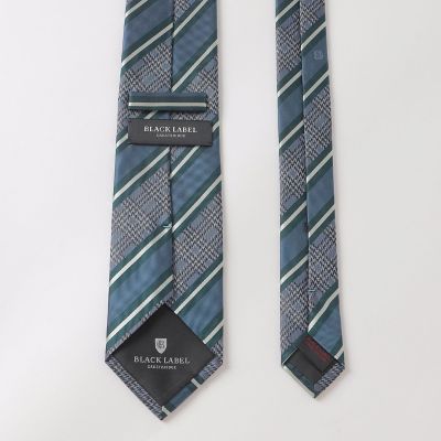 グレンチェックコンビレジメンタルタイ | BLACK LABEL CRESTBRIDGE