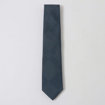 サッカークレストブリッジチェックコンビレジメンタルタイ | BLACK