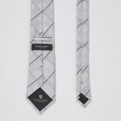 サテンドットコンビチェックタイ | BLACK LABEL CRESTBRIDGE (Men