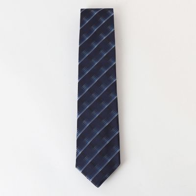 インポートサテンサックスチェックタイ | BLACK LABEL CRESTBRIDGE