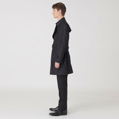 一部店舗限定】ギャバジンダブルトレンチコート | BLACK LABEL