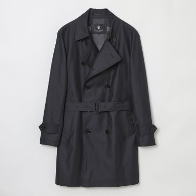 一部店舗限定】ギャバジンダブルトレンチコート | BLACK LABEL