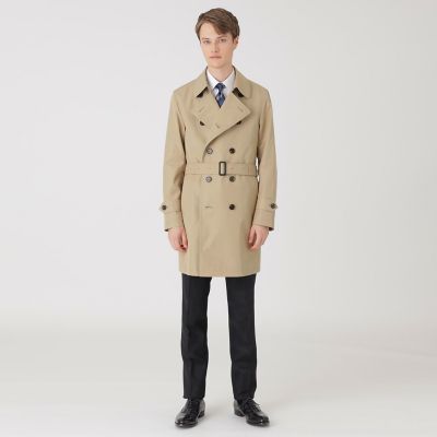 一部店舗限定】ギャバジンダブルトレンチコート | BLACK LABEL