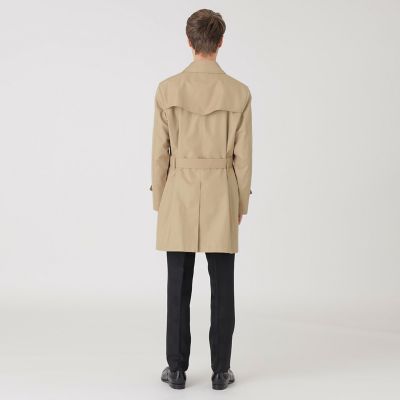 一部店舗限定】ギャバジンダブルトレンチコート | BLACK LABEL