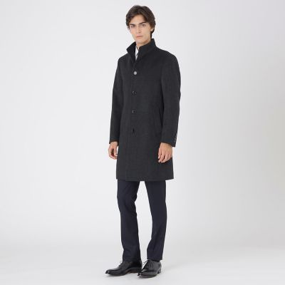 カルゼビーバースタンドカラーコート | BLACK LABEL CRESTBRIDGE (Men