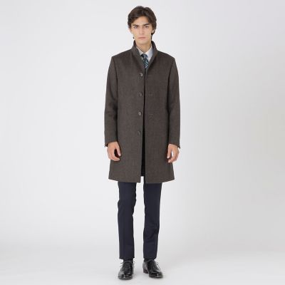 カルゼビーバースタンドカラーコート | BLACK LABEL CRESTBRIDGE (Men