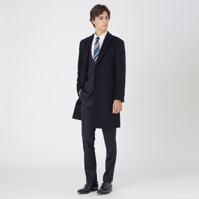 カルゼビーバーチェスターフィールドコート | BLACK LABEL CRESTBRIDGE