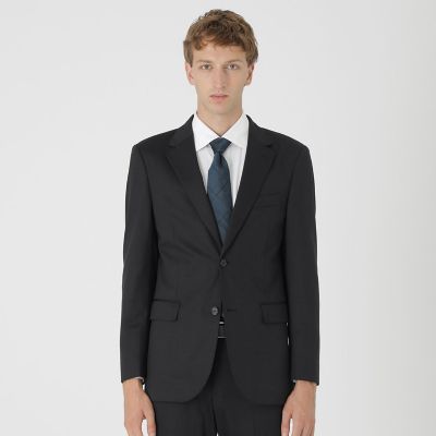 ブラックレーベルクレストブリッジ　ダブルスーツ ジャケット　ネクタイ　スラックス BE FLEX SUIT】シャドーグレンチェックジャケット | BLACK