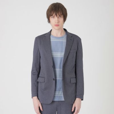 メランジハニカムジャージージャケット | BLACK LABEL CRESTBRIDGE