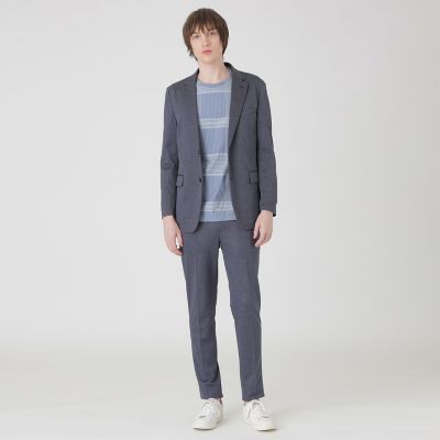 メランジハニカムジャージージャケット | BLACK LABEL CRESTBRIDGE