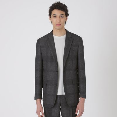 シャドーチェックカラミジャケット | BLACK LABEL CRESTBRIDGE (Men