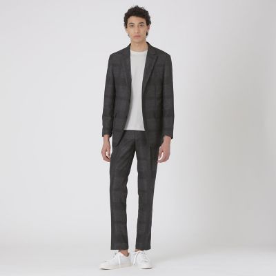 シャドーチェックカラミジャケット | BLACK LABEL CRESTBRIDGE (Men