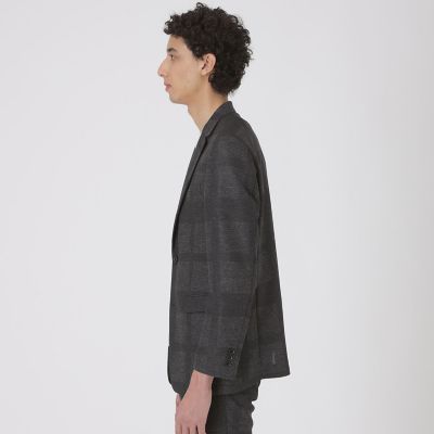 シャドーチェックカラミジャケット | BLACK LABEL CRESTBRIDGE (Men