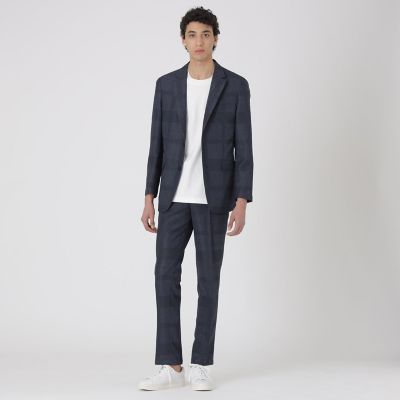 シャドーチェックカラミジャケット | BLACK LABEL CRESTBRIDGE (Men