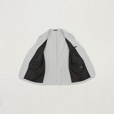 CRESTBRIDGE BLACK LABEL MA-1ジャケット ホワイト L BLACK lab．】ブリーズメッシュジャケット | BLACK LABEL