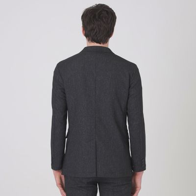 一部店舗限定】デニムライクカラミジャケット | BLACK LABEL
