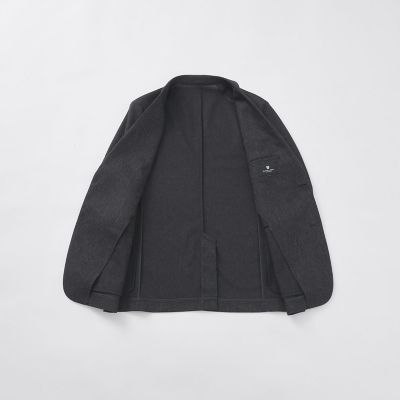 一部店舗限定】デニムライクカラミジャケット | BLACK LABEL