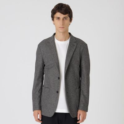 一部店舗限定】メランジカルゼカーディガンジャケット | BLACK LABEL