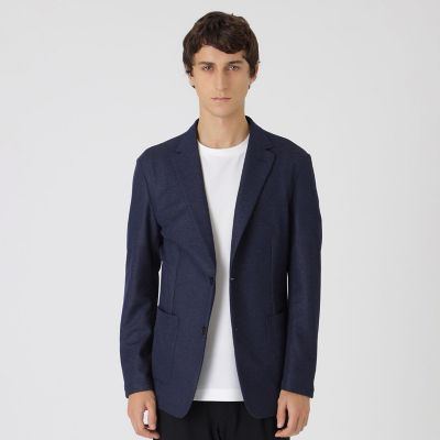 一部店舗限定】メランジカルゼカーディガンジャケット | BLACK LABEL