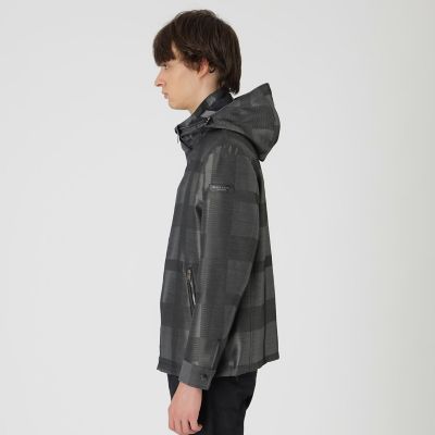 ✨極美品✨ブラックレーベル シャドーチェック　コットンニットカーデ M シャドーチェックカルゼパーカー | BLACK LABEL CRESTBRIDGE (Men