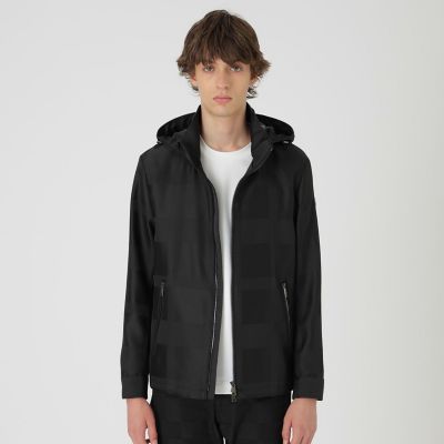 シャドーチェックカルゼパーカー | BLACK LABEL CRESTBRIDGE (Men
