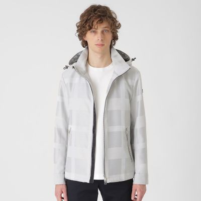 シャドーチェックカルゼパーカー | BLACK LABEL CRESTBRIDGE (Men
