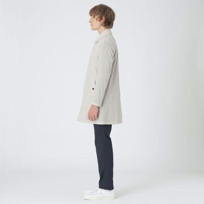 【綺麗】 バーバリー ブラックレーベル スプリングコート ライトベージュ AIRYPACKステンカラーコート | BLACK LABEL CRESTBRIDGE (Men