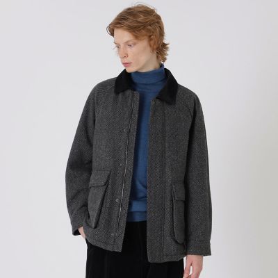ウールツイードハンティングブルゾン | BLACK LABEL CRESTBRIDGE (Men