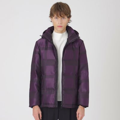 シャドーチェックカルゼダウン | BLACK LABEL CRESTBRIDGE (Men