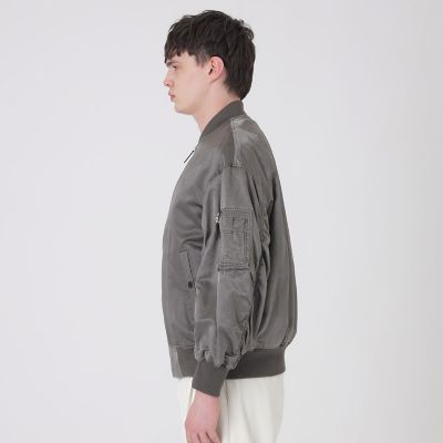 ガーメントウォッシュブリーチサテンMA－1 | BLACK LABEL