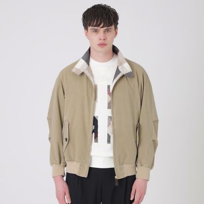 ガーメントウォッシュハリントンジャケット | BLACK LABEL CRESTBRIDGE