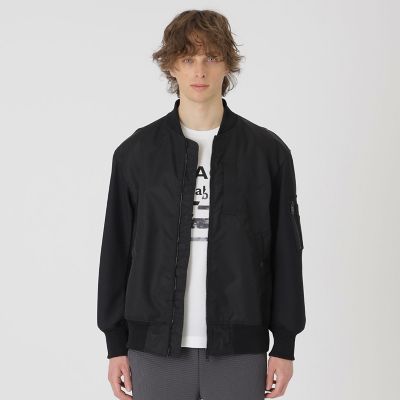 BLACK lab．】LIMONTAナイロンハイブリッドMA－1