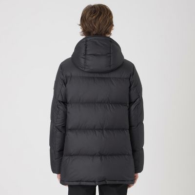 BLACK lab．】ライトウェイトミドルレングスリップダウン