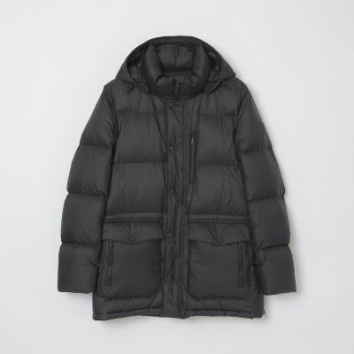 BLACK lab．】ライトウェイトミドルレングスリップダウン