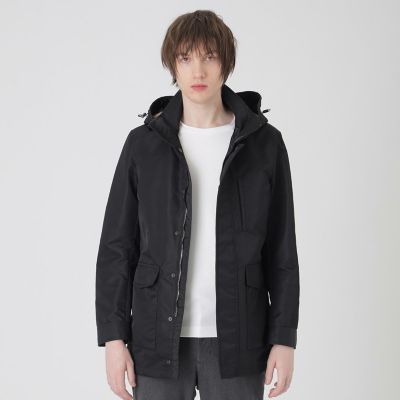 一部店舗限定】ナイロンツイルマウンテンパーカー | BLACK LABEL
