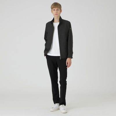 一部店舗限定】メランジダブルフェイススタンドブルゾン | BLACK LABEL