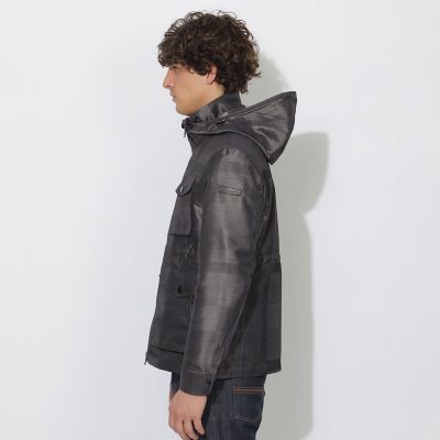 WEB限定】シャドーチェックM65パーカー | BLACK LABEL