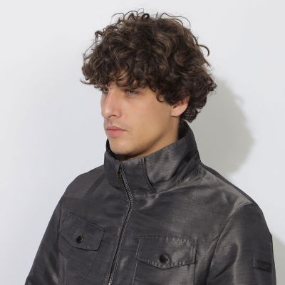 WEB限定】シャドーチェックM65パーカー | BLACK LABEL