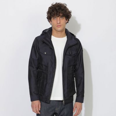 WEB限定】シャドーチェックM65パーカー | BLACK LABEL