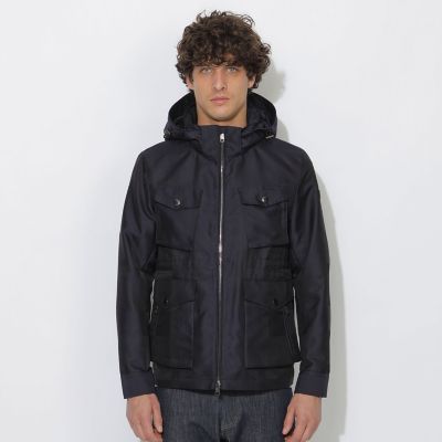 WEB限定】シャドーチェックM65パーカー | BLACK LABEL