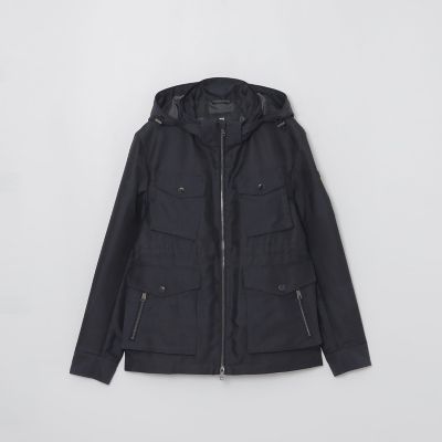 WEB限定】シャドーチェックM65パーカー | BLACK LABEL