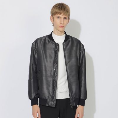 WEB限定】シャドーチェックパデッドMA－1 | BLACK LABEL